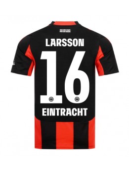 Muži Futbalové oblečenie Eintracht Frankfurt Hugo Larsson #16 2025-26 Krátky Rukáv - Domáci